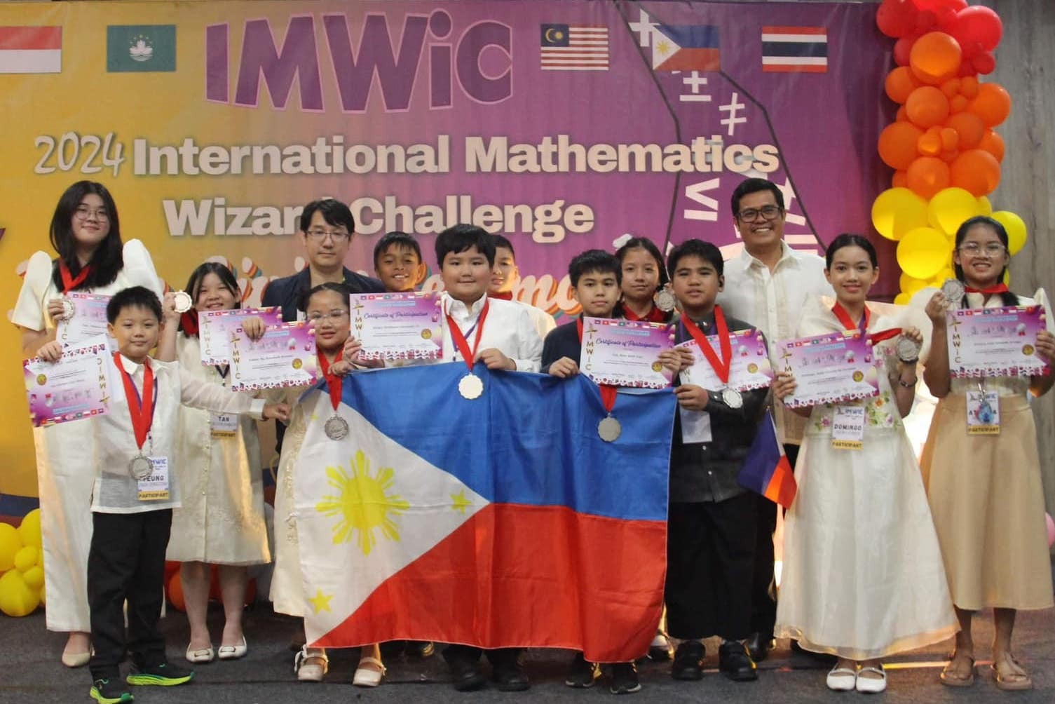 Pinoy mathletes bring home 37 medals from Int’l Math Wizards Challenge