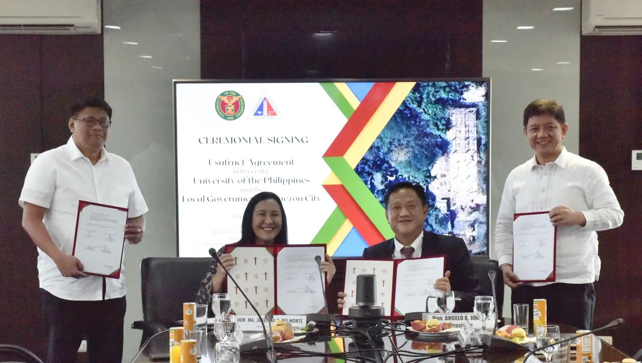 Quezon City, UP Diliman partner to build 300 homes for displaced families