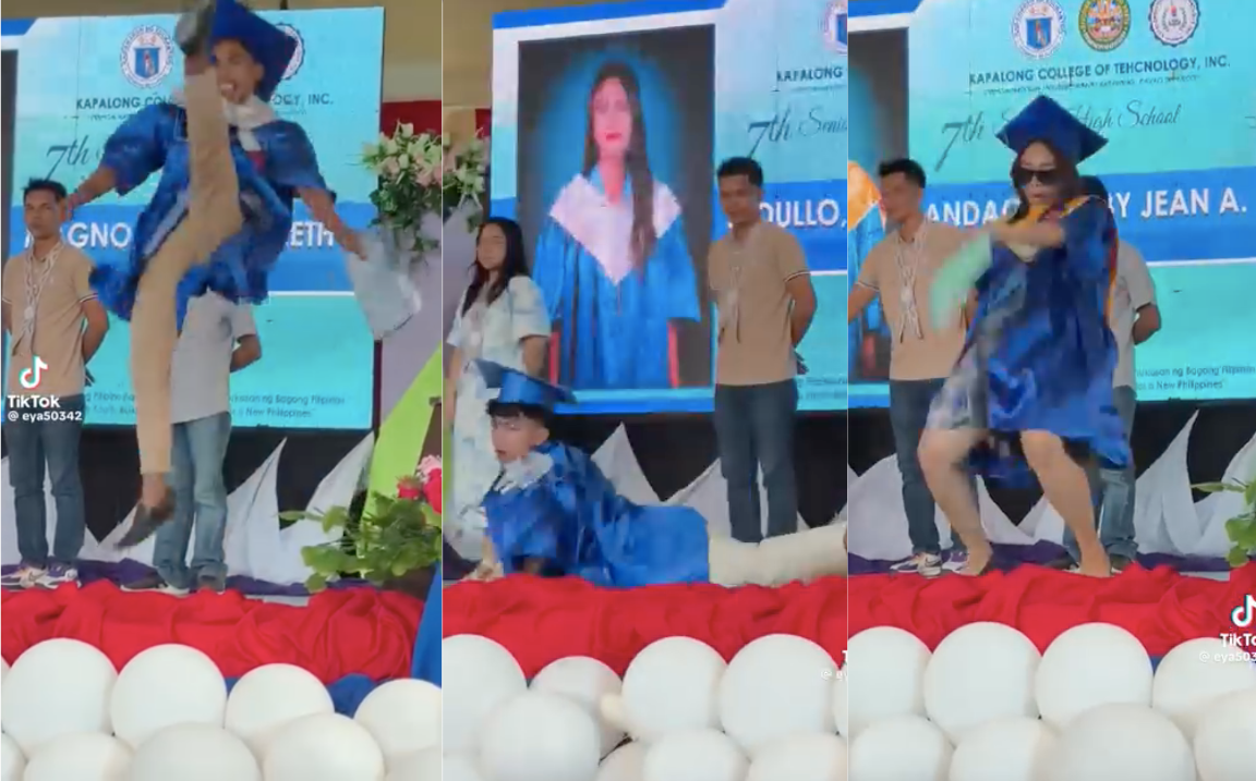 Netizens enraged over graduates dancing ‘obscenely’ on stage