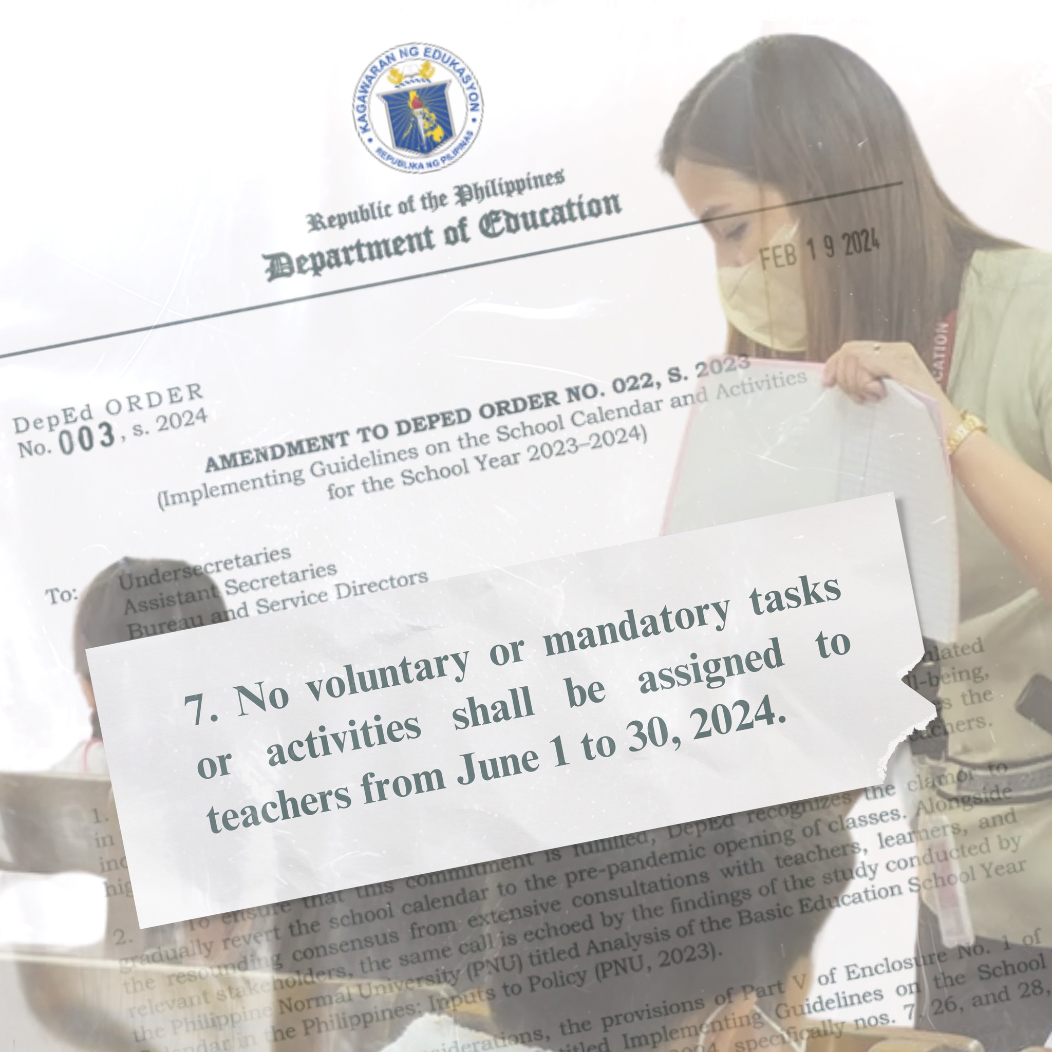 Respect teachers’ rest period: ACT launches ‘Bantay Benepisyo at Karapatan’ hotline