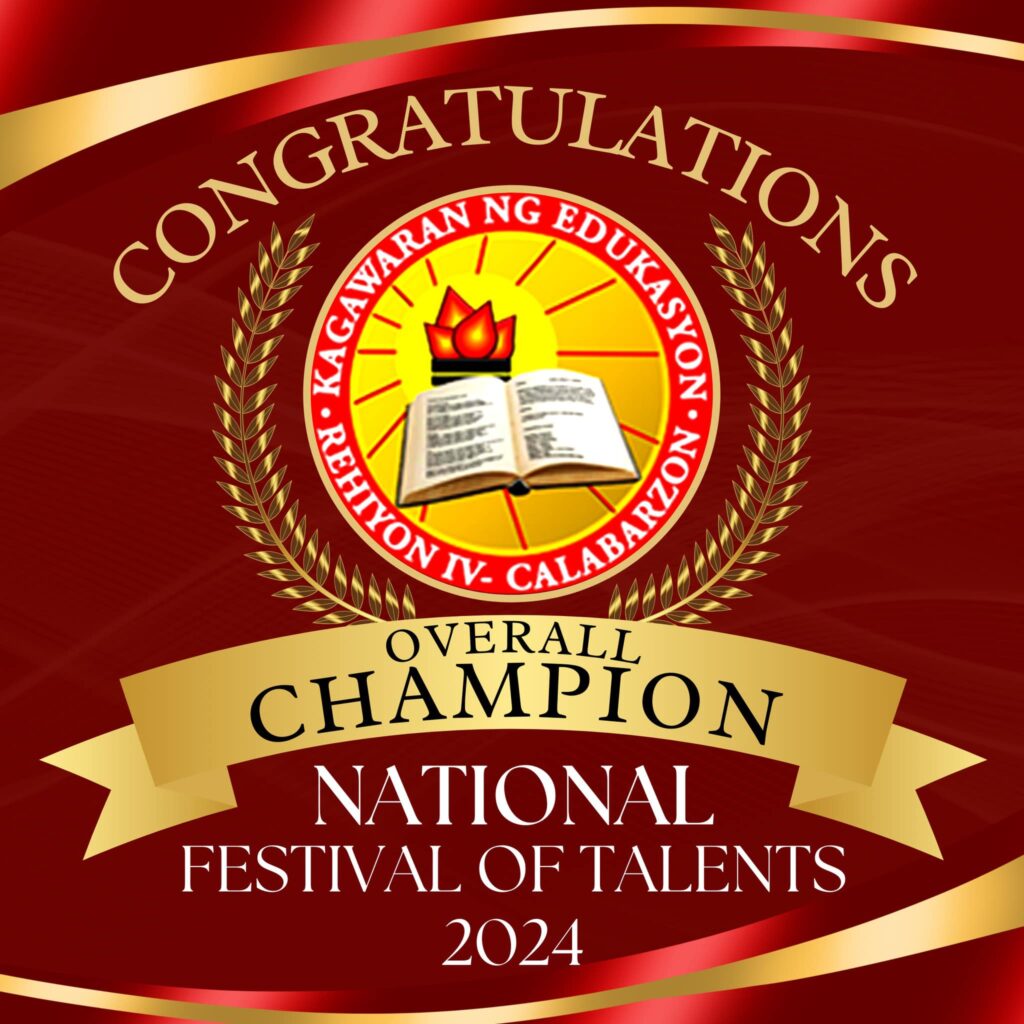 CALABARZON claims overall championship at National Festival of Talents in Cebu