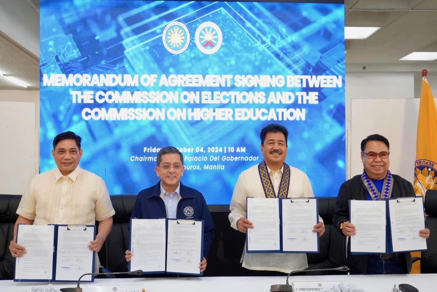 CHED, Comelec enlist IT students for 2025 elections