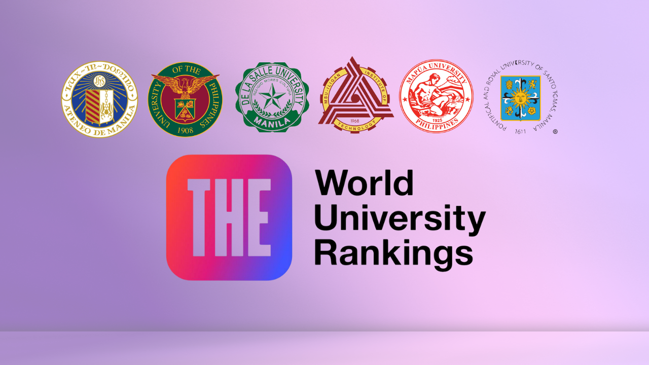 PH universities' ranks unchanged, still behind ASEAN peers in 2025 THE world rankings